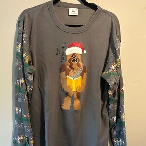 Star Wars- Christmas Wookie sweater- size large